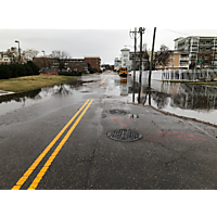 Virginia Beach mid November high tide and storm event image